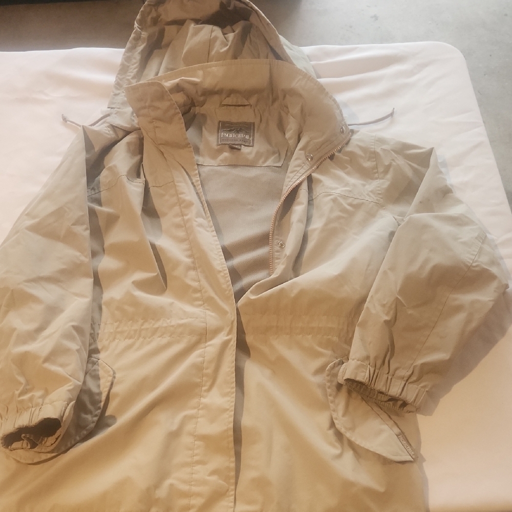 Pacific Trail Beige Hooded Jacket